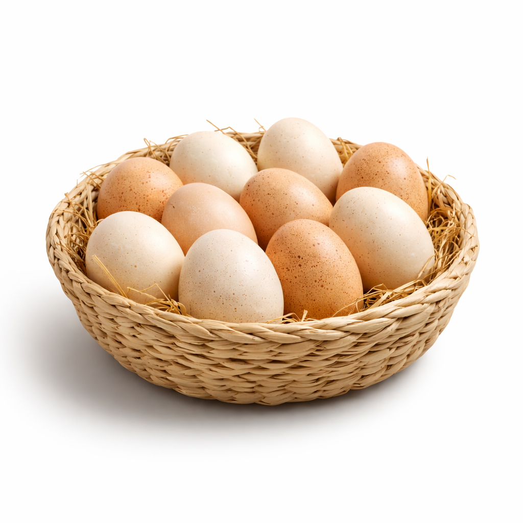 Eggs prepared for hatching use